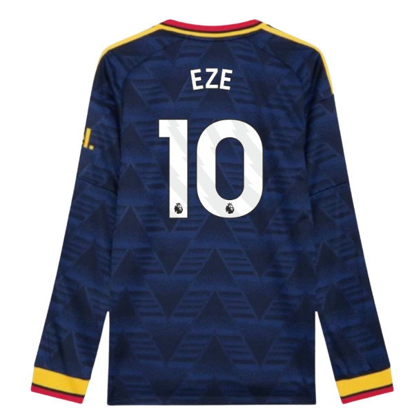 2026/27 Arsenal Long Sleeve Shirt Away Authentic Kit (Eze 10)